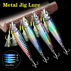 Señuelo Jig 3D Metal hundido para pesca lenta
