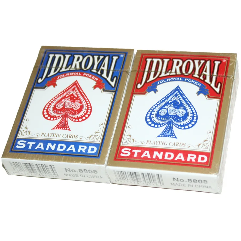 1 Baraja de Cartas de Póker Rojas/Azules