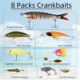 Señuelos Swimbaits de doble capa con moscas giratorias - imagen 3