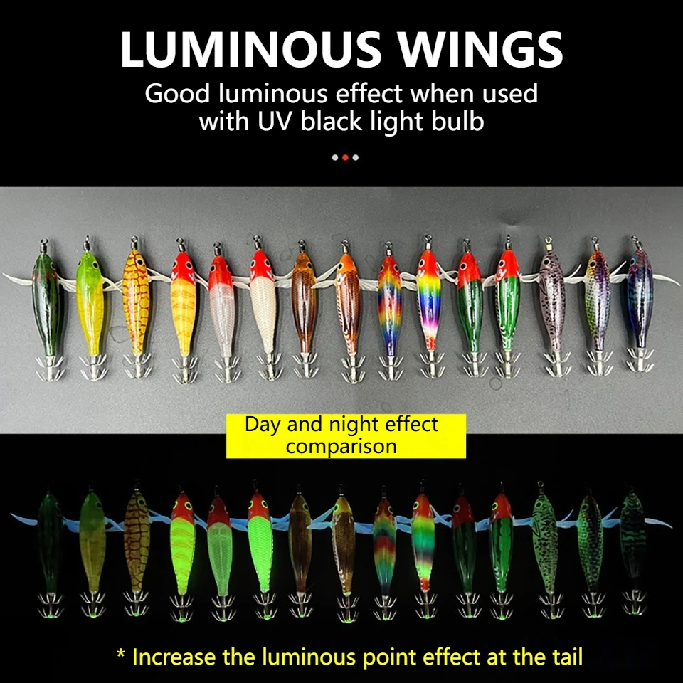 Señuelo de gamba luminoso Walk Fish – Jig para pesca marina - imagen 5