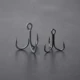 Anzuelos triples de vástago largo recubiertos para pesca con señuelos - imagen 4
