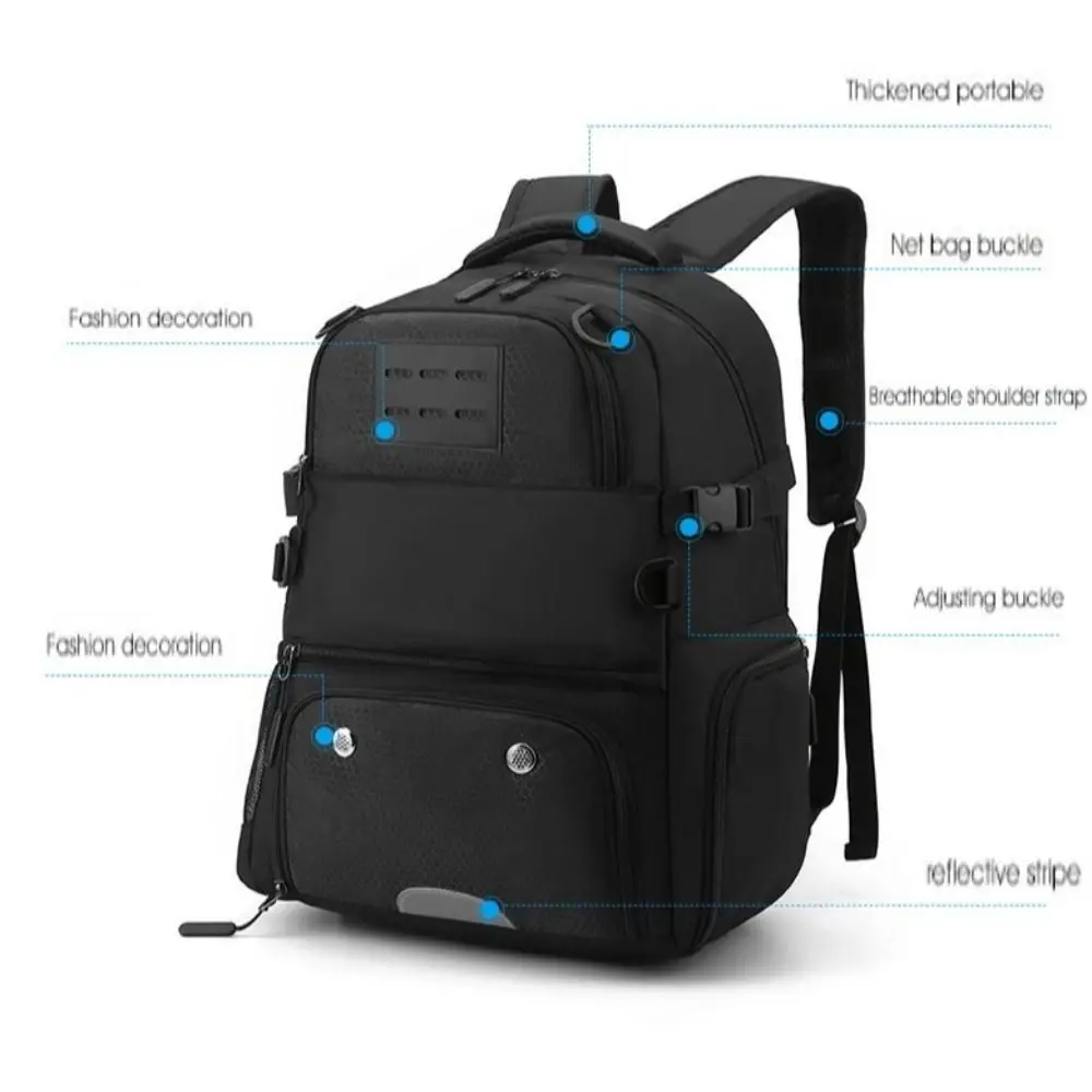 Mochila deportiva gran capacidad impermeable con bolsa zapatero - imagen 4