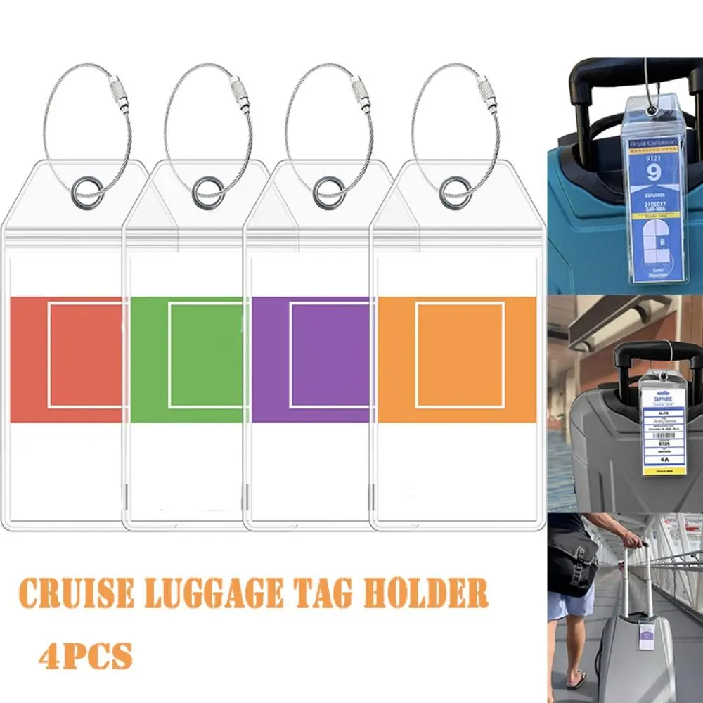 Portaetiquetas equipaje impermeable para crucero con cierre hermético - imagen 5