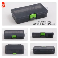 Mini estuche caja de aparejos para pesca voladora y cucharas