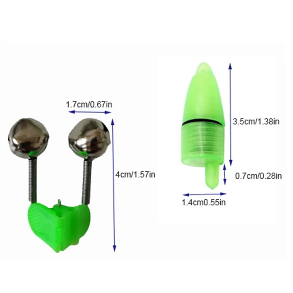 Campana de Pesca Profesional – Alarma de Picada Impermeable con Clip - imagen 3