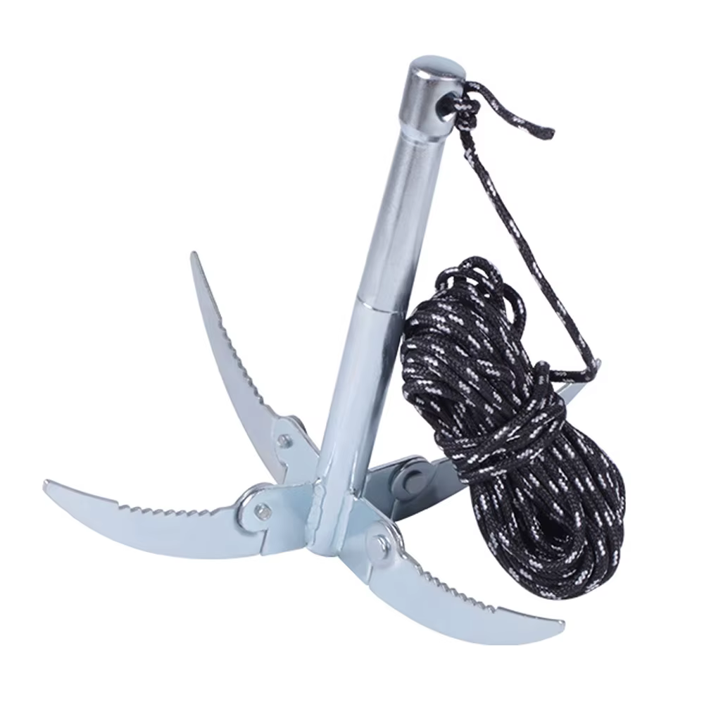 Ancla plegable cuatro garras – Cortahierbas eficaz para pesca profesional - imagen 4