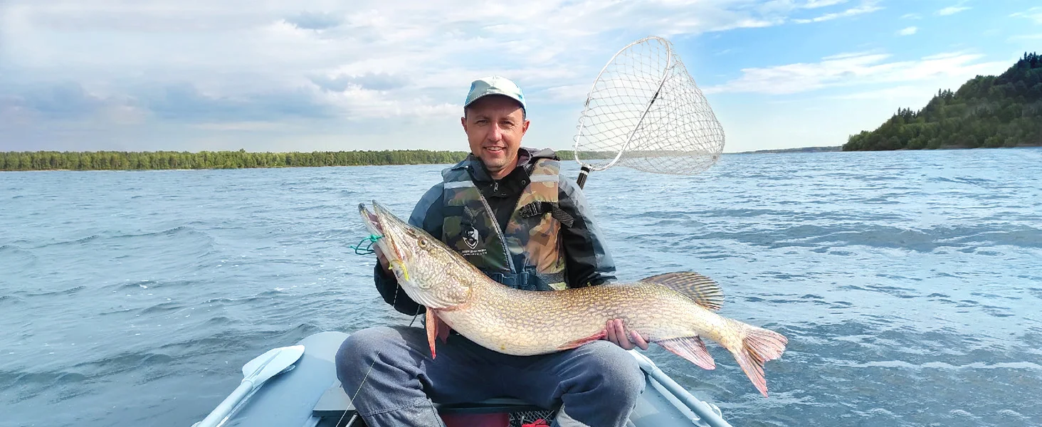 Red de pesca plegable ovalada SANLIKE