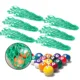 Bolsas de red para billar verdes de poliéster - imagen 4