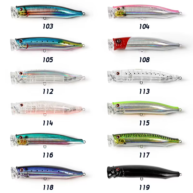 Noeby Feed Popper – Señuelo de superficie para atún y amberjack - imagen 5