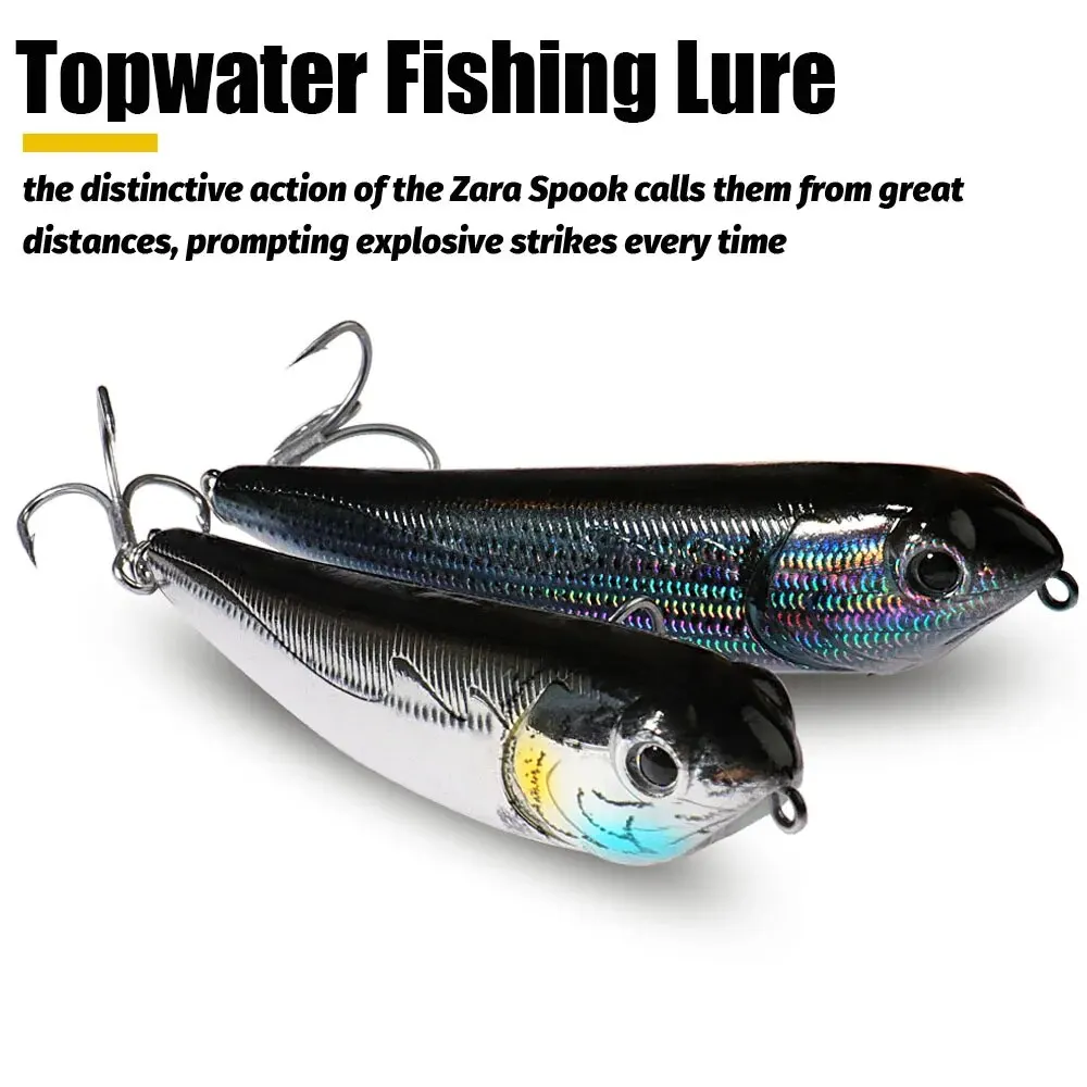 Señuelo topwater lápiz para pesca, swimbait y crankbait de superficie - imagen 3