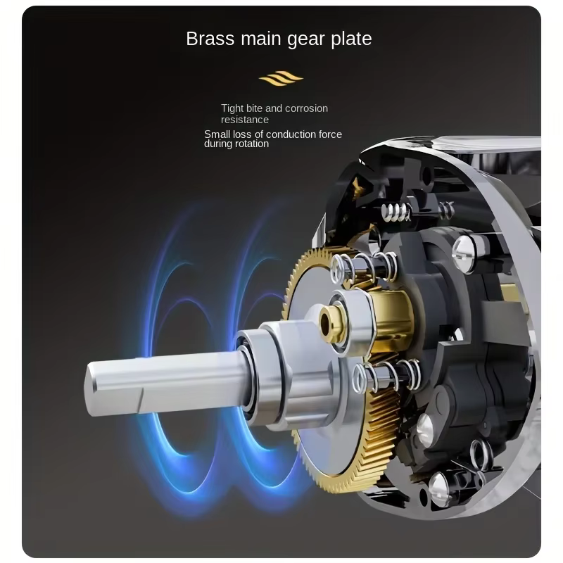 Carrete Baitcasting GLS 7.2:1 – 4+1 rodamientos, agua dulce y salada - imagen 4