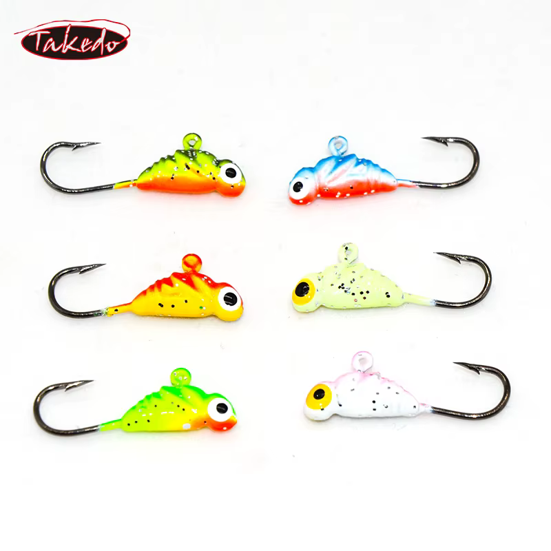 Jig Head Takedo SP16 para pesca en hielo de lucio y perca - imagen 5