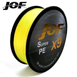 Línea trenzada X9 JOF – Multifilamento japonés 9 hebras 20-80LB