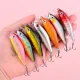 Señuelo Minnow duro hundible con ojos 3D y anzuelo triple para lubina - imagen 2