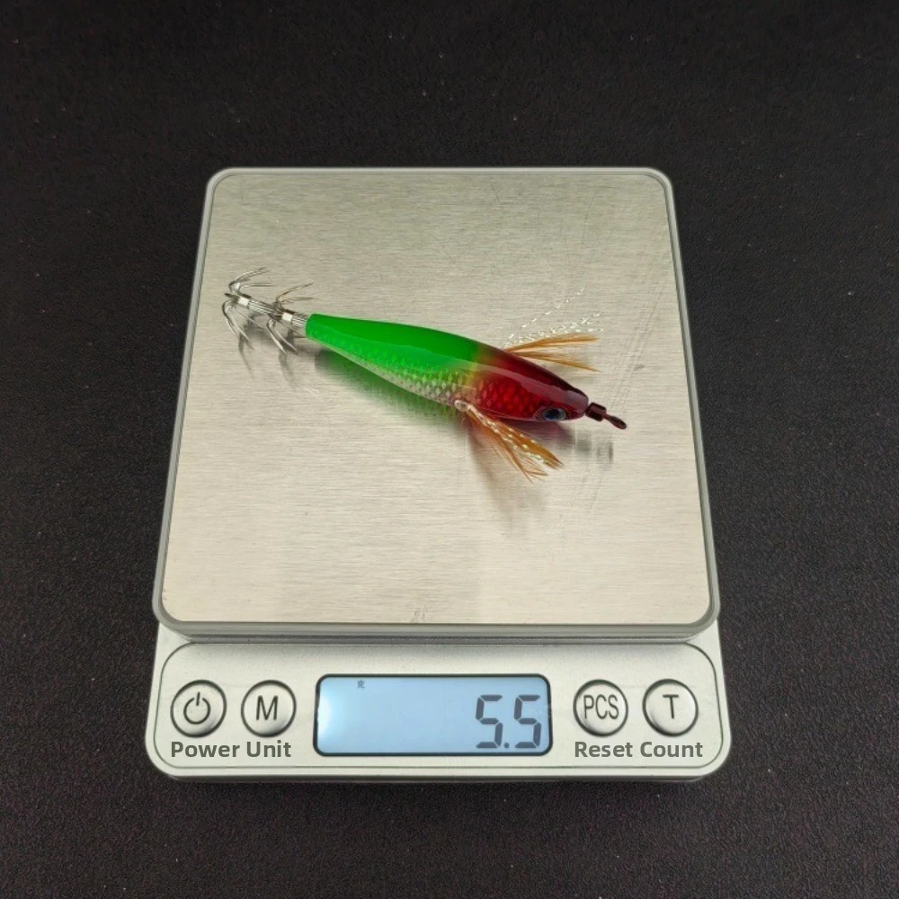 Señuelos de calamar UV holográfico con anzuelo de paraguas afilado - imagen 3