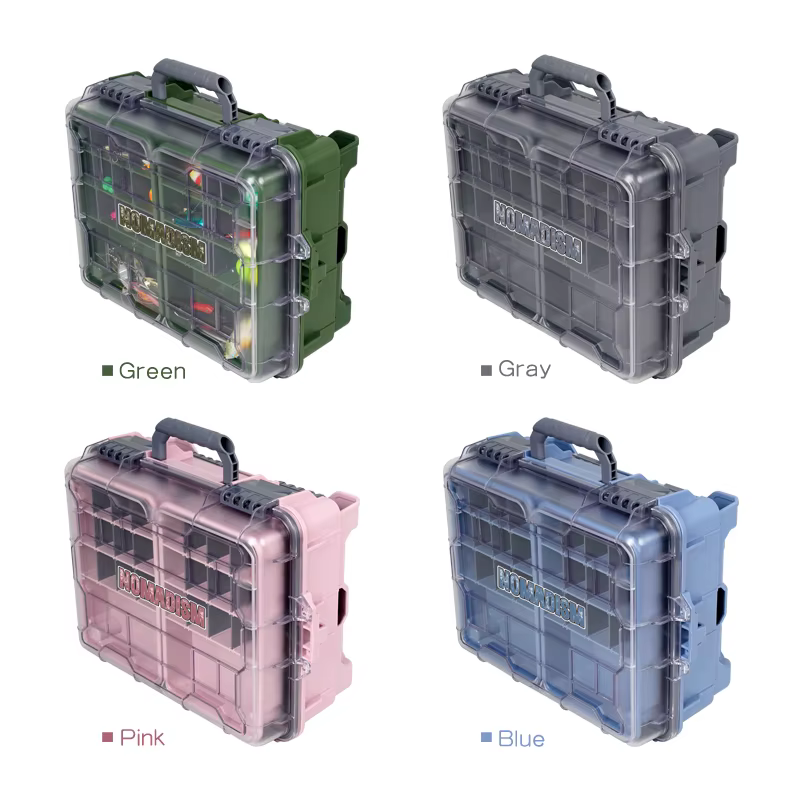 Caja de aparejos impermeable organizador para pesca deportiva - imagen 3