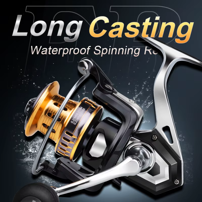 Carrete spinning HASIDA FB anticorrosión para pesca en mar