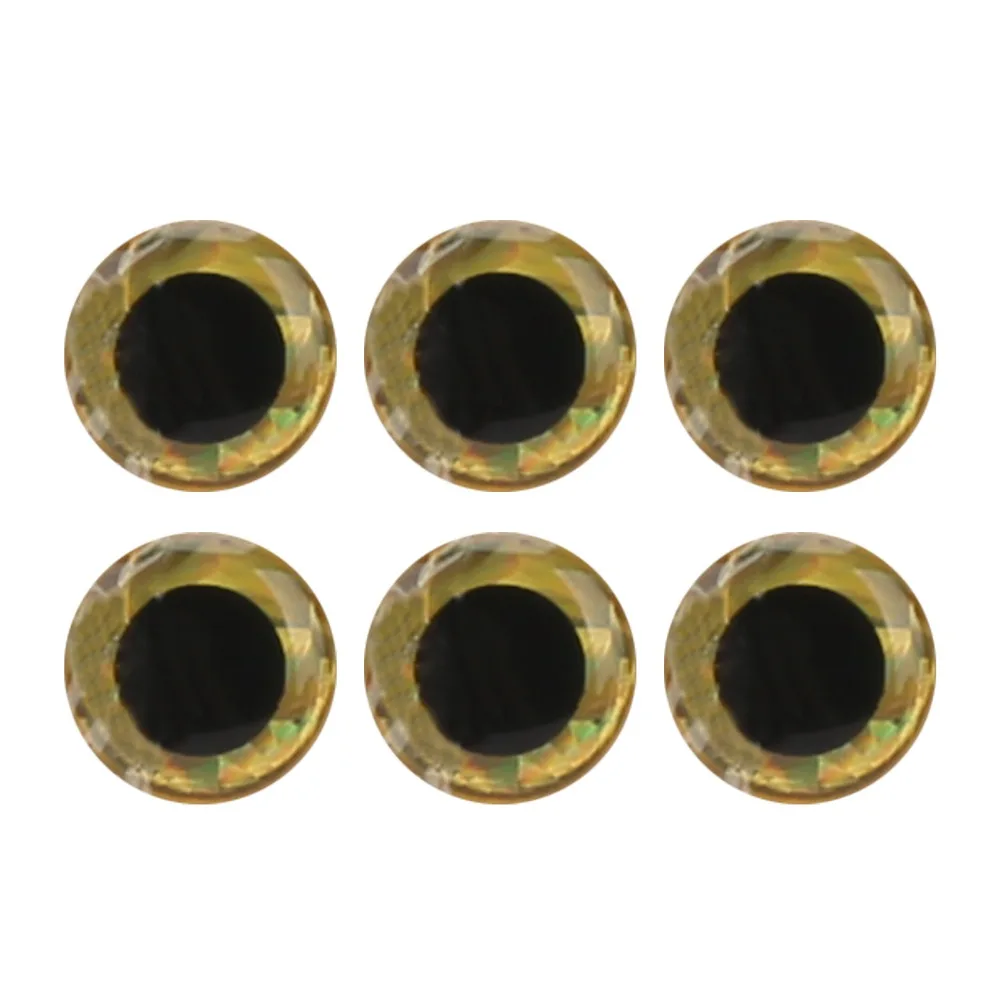Ojos 3D biónicos para señuelos, colores vivos, atado de moscas - imagen 2