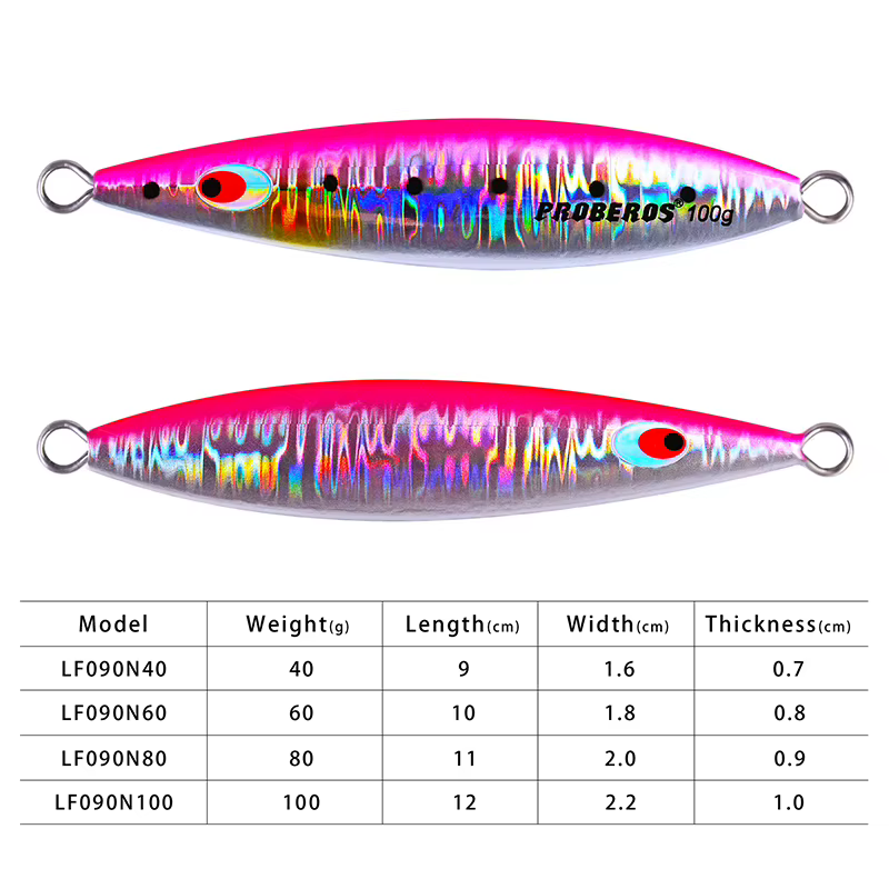 Señuelos Cuchara Proberos para Pesca de Lubina – Metal Resistentes