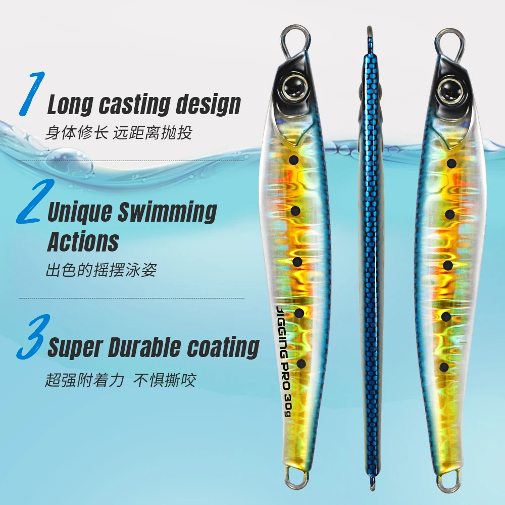 PRO Jugulo Jig de lanzamiento con jigging para orilla agua salada - imagen 3