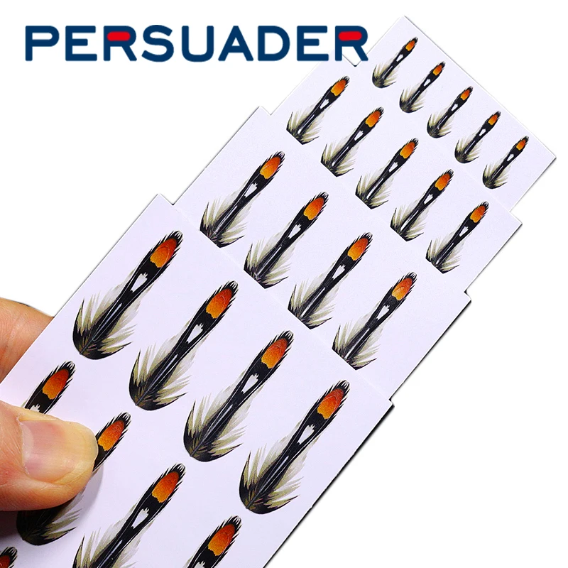 Persuader ojos Jungle Cock sintéticos para moscas salmón y steelhead - imagen 5
