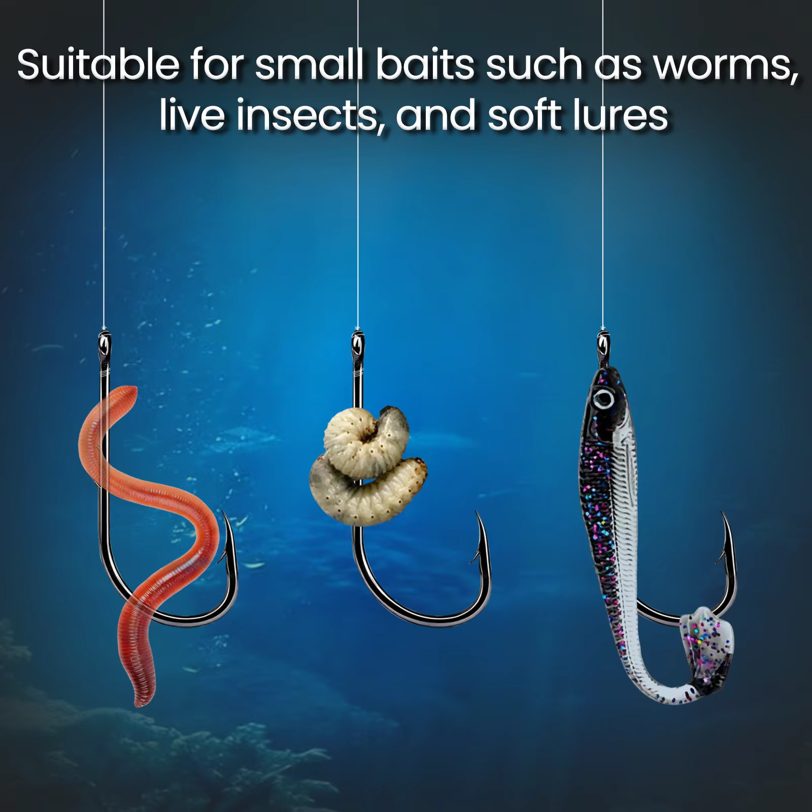 Anzuelos Jig Head FishTrip – Doble púa y vástago largo para lubina