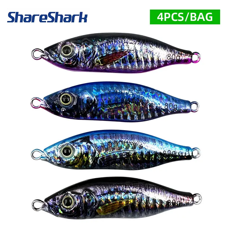 ShareShark señuelo metálico hundimiento rápido para agua dulce y salada