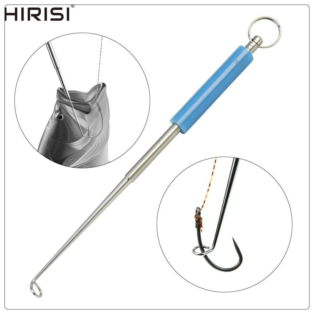Extractor de anzuelo Hirisi en uso
