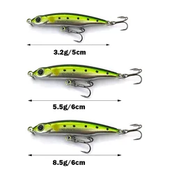 OUTKIT Minnow Sinking – Cebo artificial para spinning