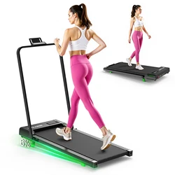 Caminadora plegable sin escobillas Akluer con inclinación