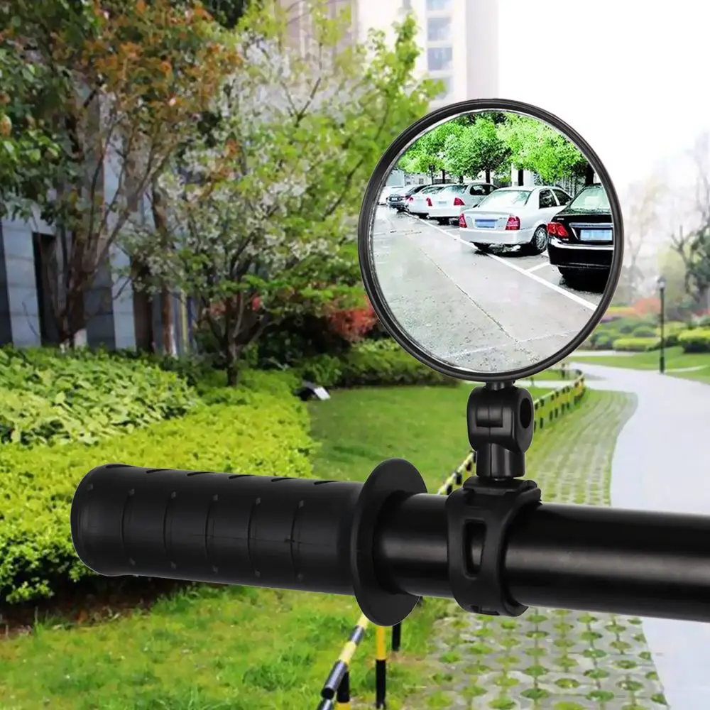Retrovisor bicicleta ajustable visión trasera 360° ABS - imagen 5