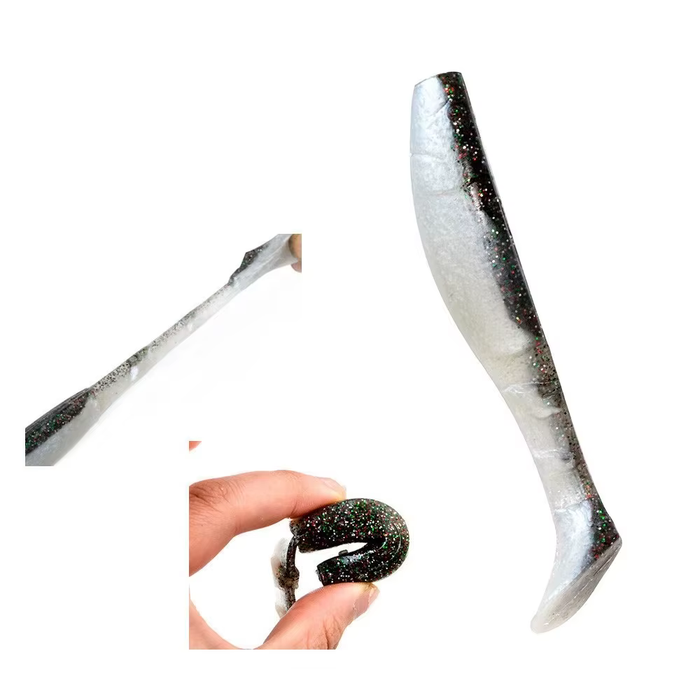 Señuelos Jig FTK Vinilo T-Tail 9-11.5cm Para Lubina - imagen 2