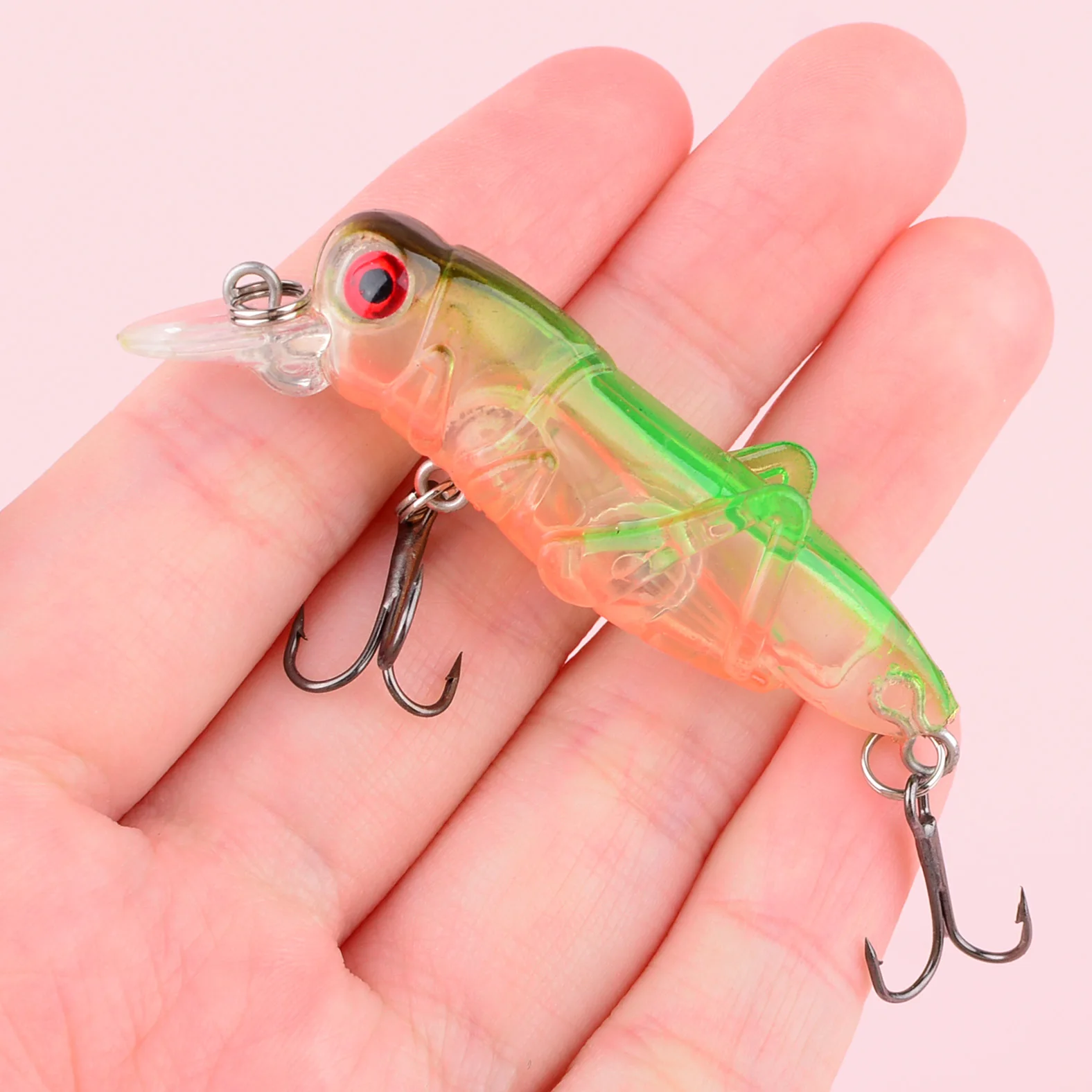 Señuelo Minnow flotante Crankbait láser para lubina y lucio - imagen 3