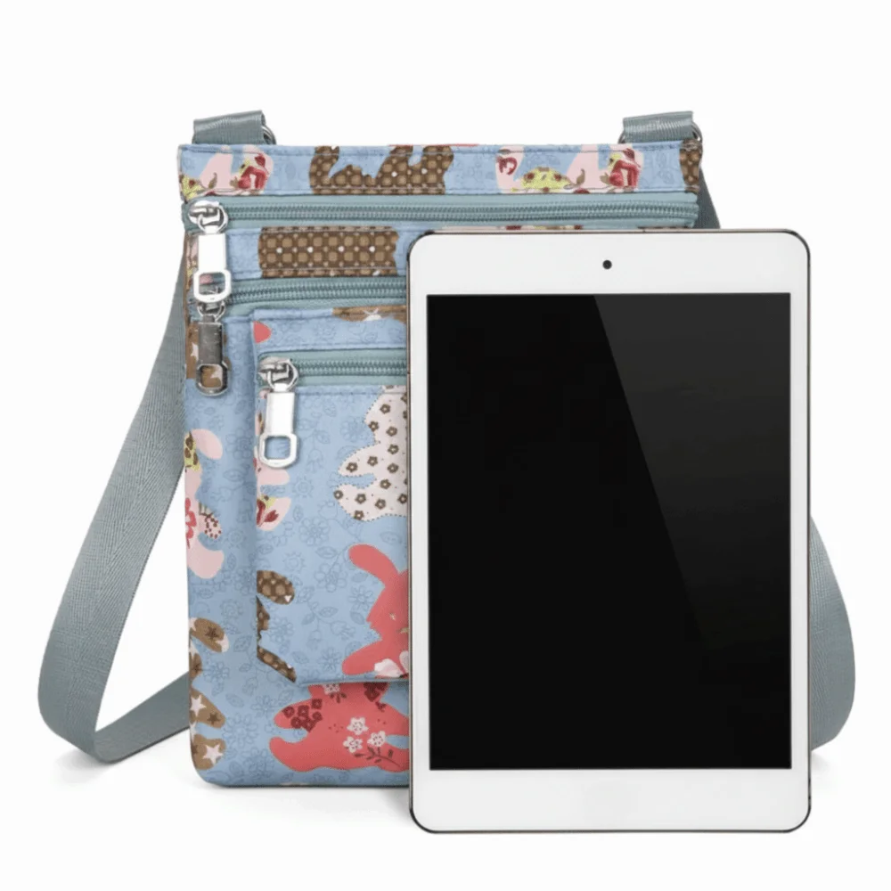 Bolso cruzado de tela Oxford gran capacidad para teléfono y cartera - imagen 3