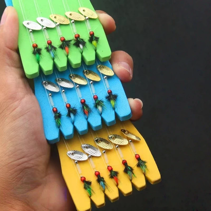 Set de anzuelos para mosca