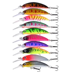 Señuelo artificial tipo pececillo Crankbait Wobbler para spinning
