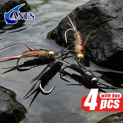 Moscas de pesca trucha Stonefly Nymph ANFS – ninfa para pesca