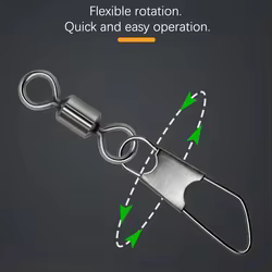 Esmerillones Giratorios DNDYUJU para Carpa – Latón y Acero Inox
