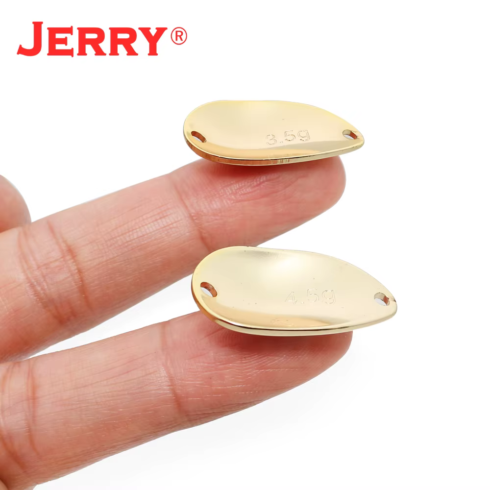 Cuchara Micro Spinning Jerry Gemini sin pintar para trucha - imagen 3