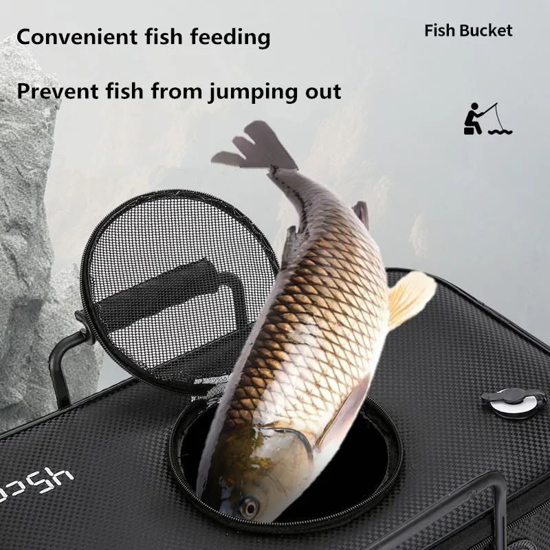 Tanque de agua plegable portátil para peces vivos - imagen 2