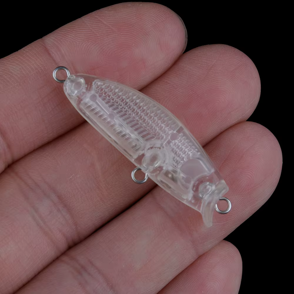 Chan'sHuang Señuelo Minnow 42mm flotante silencioso para montar - imagen 5