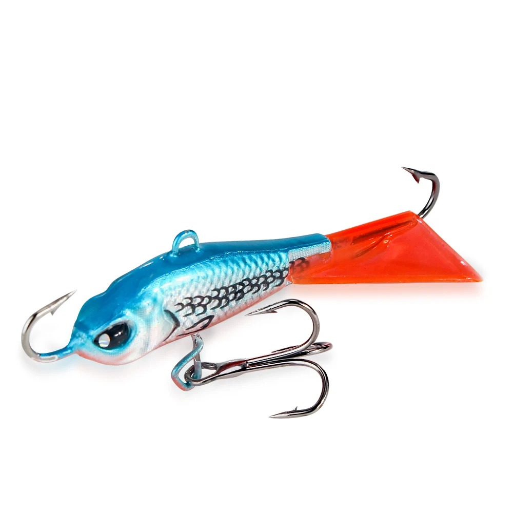 Ice Jig Vib Balancer metálico 3D para lucio, carpas y swimbaits