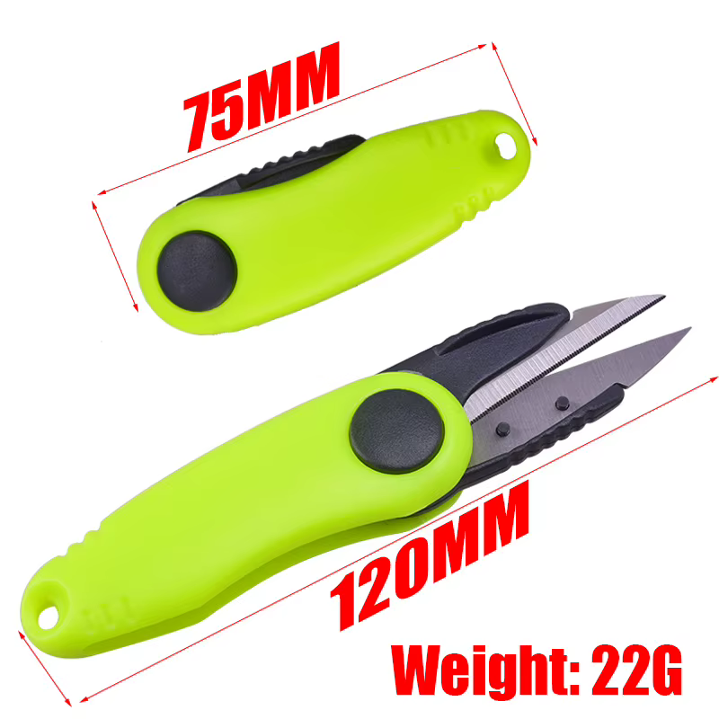 Tijeras Camarón pesca - Acero inoxidable, plegables - imagen 2