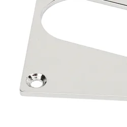 Marco de pastilla Telecaster de anillo plateado para guitarra eléctrica