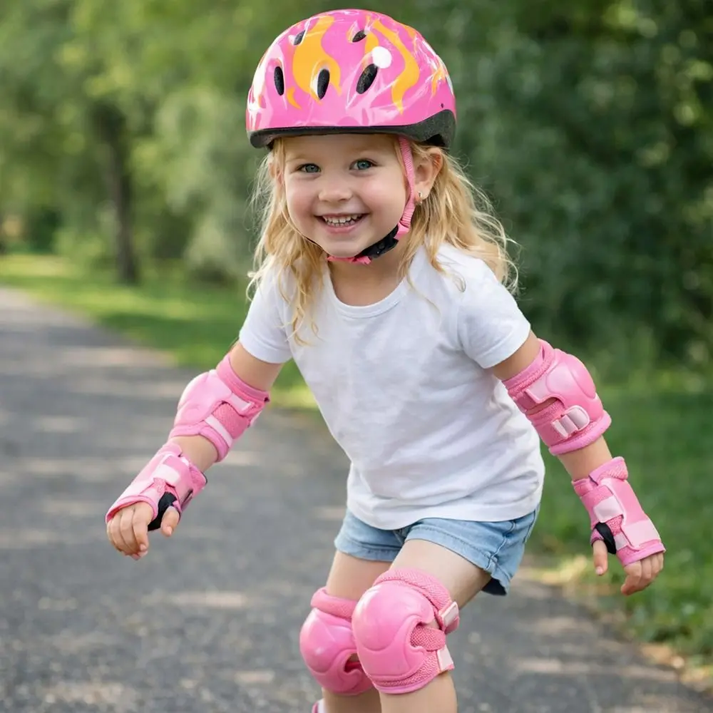 Casco y protecciones transpirables para ciclismo infantil - imagen 3