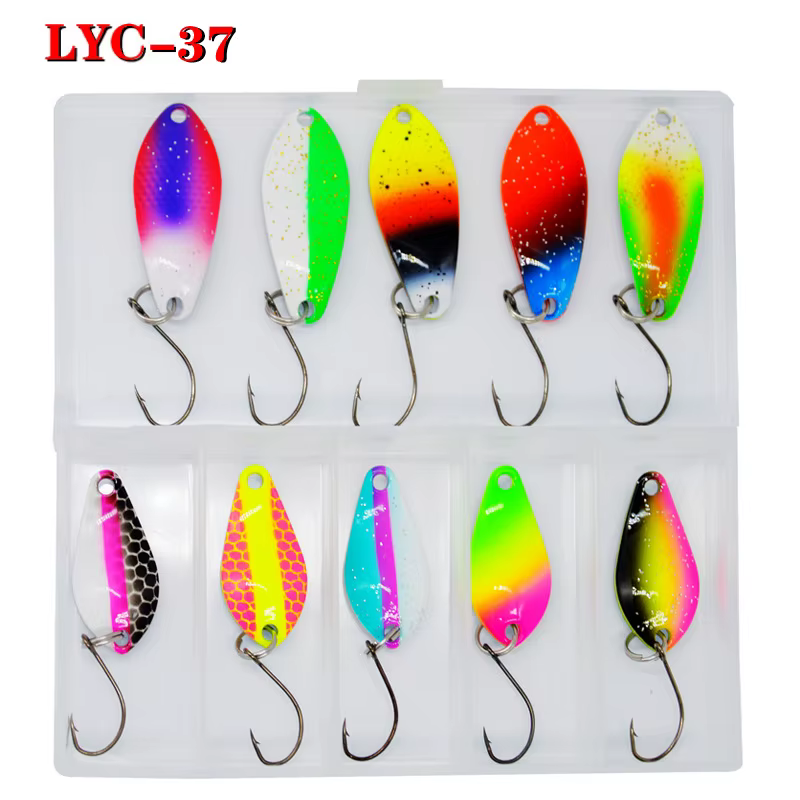 Kit JYJ Cebo para Trucha – Spinners, Wobblers y Cucharillas