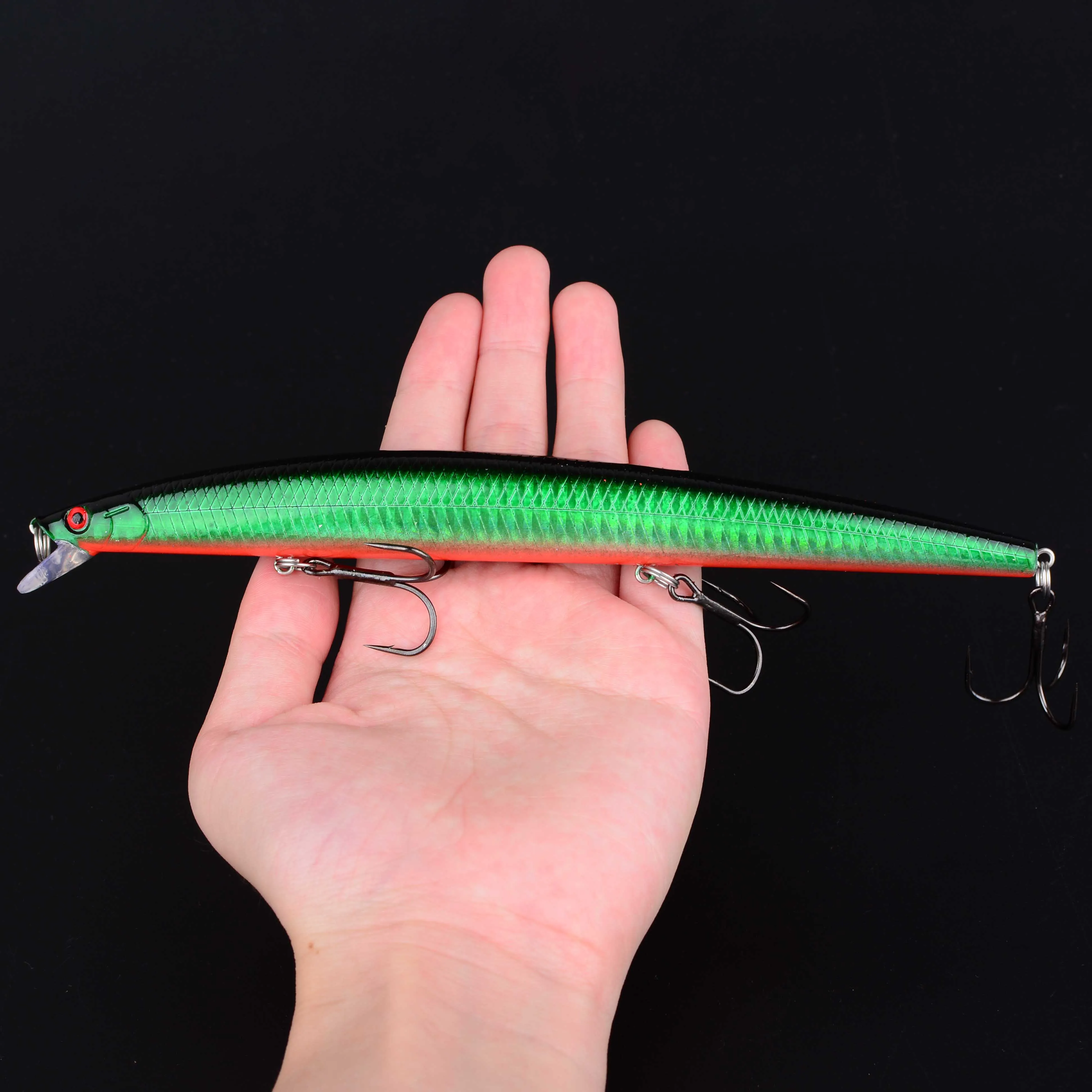Señuelo 3D con ojos realistas – Cebo artificial para pesca