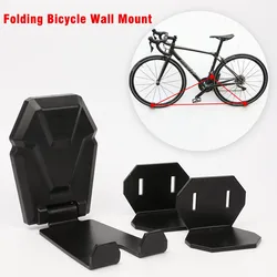 Gancho de pared plegable para bicicleta con soporte para candado