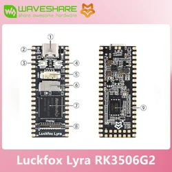 Luckfox Lyra RK3506G2 Placa de desarrollo Linux embebido rápida