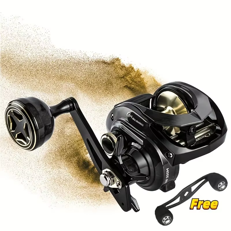 Carrete Baitcasting SW Serie 6.4:1 – Carbono 35 lb Agua Dulce y Salada - imagen 3